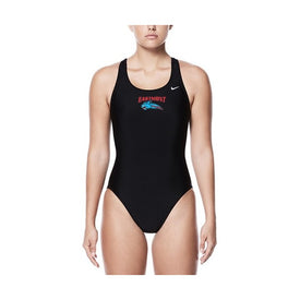 EHS Nike Women's One Piece Swisuit Core Solid Fast Back Tank Female  Competition Swimsuits  Nike