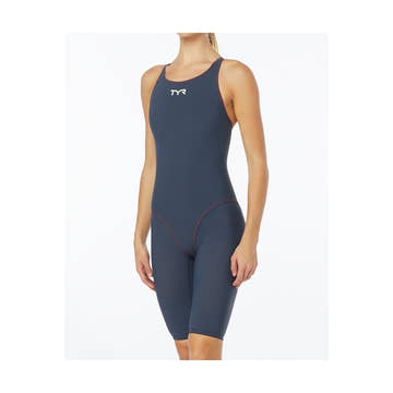 TYR Women's Thresher Open Back Tech Suit Swimsuit  Technical Swimsuits  Tyr