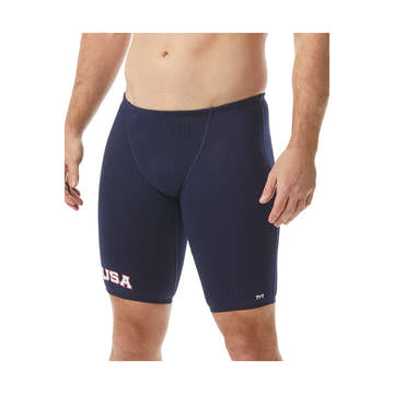 Tyr Men'S Hexa Usa Jammer  Swim Jammers  Tyr