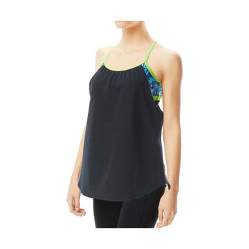 Tyr Women'S Active Delphinium Shea 2-In-1 Tankini Top  Women's Tank Tops  Tyr