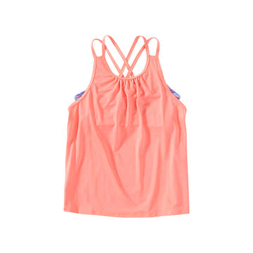 TYR Girl's Parachute Olivia 2 in 1 Tankini Top (Toddler, Little Kids)  Girls Tankini  Tyr