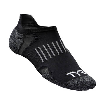 TYR Training Socks Thin No Show Tab  Triathlon Accessories  Tyr