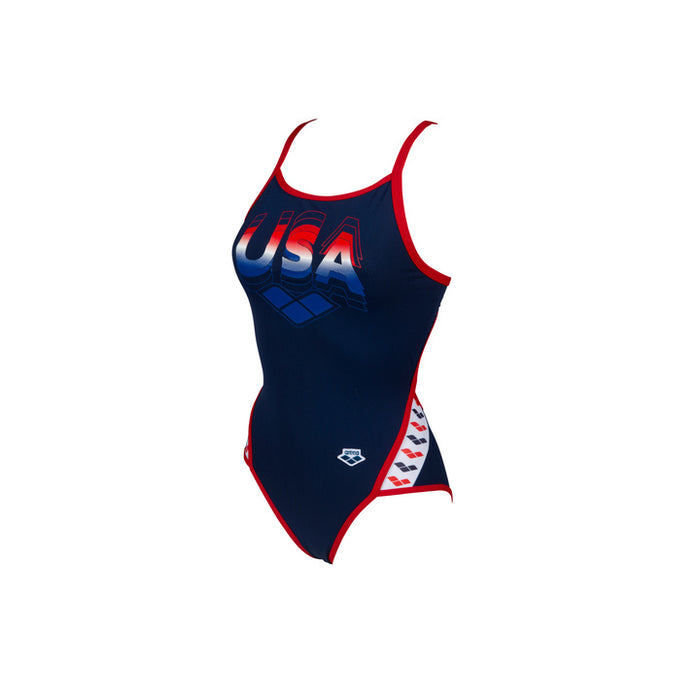 Arena Women's Mark Spitz Serigraphy Super Fly Back One Piece