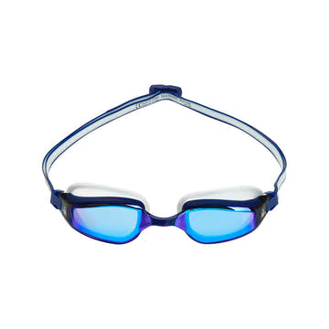 Aqua Sphere Fastlane Titanium Mirrored Goggle  Open Water Swim Goggles  Aqua Sphere