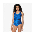 Speedo Women's Active Printed Halter One Piece Swimsuit  One Piece Swimsuits  Speedo
