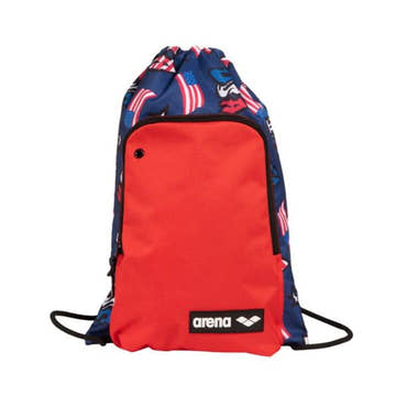 Arena Team Sack Allover USA Swim Mesh Bag  Mesh Bags  Arena