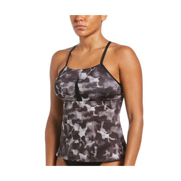 Nike Women's Explore Strappy Crossback Tankini Top  Women's Tankini Top  Nike