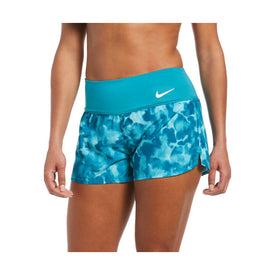Nike Women's Explore High Waist Swim Short  Swim Skirts  Nike