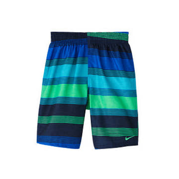 Nike Boy's 6.1 Stripe 8in Volley Short  Boys Swimsuits  Nike