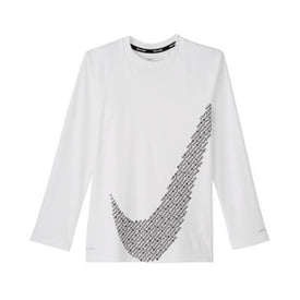 Nike Boy's Swim Shirt Matrix Long Sleeve Hydroguard  Long Sleeve Rash Guard  Nike