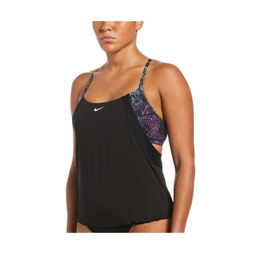 Nike Layered Tankini Top Womens  Women's Tankini Top  Nike