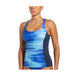 Nike Women's Stripe V-Back Tankini Top