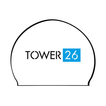 Tower 26 Silicone Cap  Custom Swim Caps  Custom