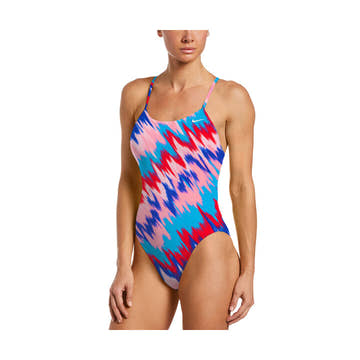 Nike Immiscible Lace Up Tie Back One Piece Swimsuit  One Piece Swimsuits  Nike
