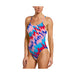 Nike Immiscible Lace Up Tie Back One Piece Swimsuit