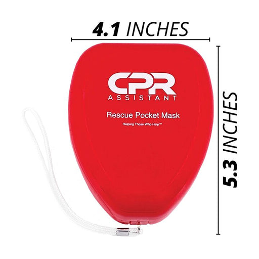 1 Adult/Child CPR Mask & Valve Pocket Resuscitator Kit by CPR Assistant