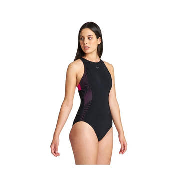 Arena Women's Fulvia Embrace Back One Piece Swimsuit  Women's Aquatic Fitness Swimsuits  Arena