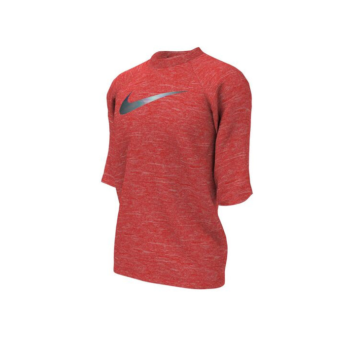 Nike Boys' Heather Short Sleeve Hydroguard Swim Shirt