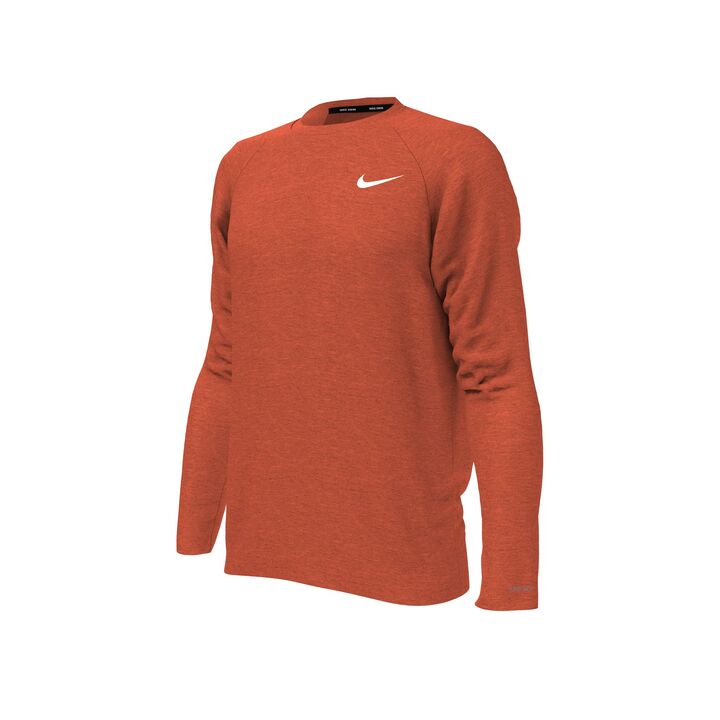 Nike Men's Heather Long Sleeve Hydroguard - Main Image