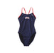 TYR Girl's Hexa USA Cutoutfit Swimsuit