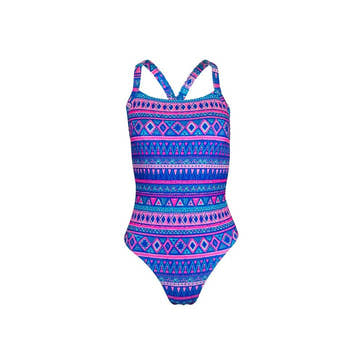Blueseventy Aztec Goddess Racerback  One Piece Swimsuits  Blueseventy
