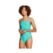 Speedo Womens Solid the One Back One Piece