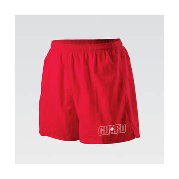 Dolfin Men’s Solid 5in Water Guard Short  Lifeguard Swim Trunks  Dolfin
