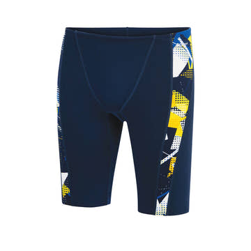 Dolfin Reliance Mens Print Spliced Jammer  Technical Jammer  Dolfin