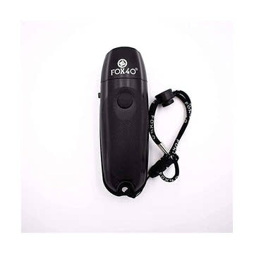 Fox 40 Electronic Whistle Black  Whistles  Fox 40