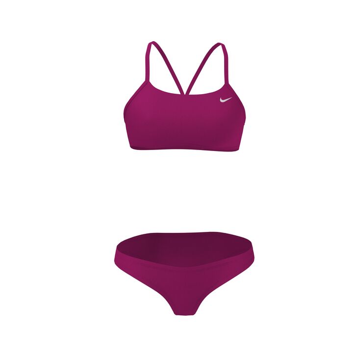 Nike Essential Racerback Bikini Set  Two Piece Swimsuits  Nike