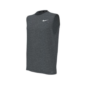 Nike Men's Plus Size Heather Sleeveless Hydroguard  Plus Size Rash Guard  Nike