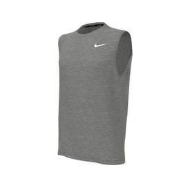 Nike Men's Plus Size Heather Sleeveless Hydroguard  Plus Size Rash Guard  Nike