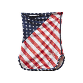 TYR Unisex SunDefense Super Soft Neck Gaiter - Americana  Lifeguard Accessories  Tyr
