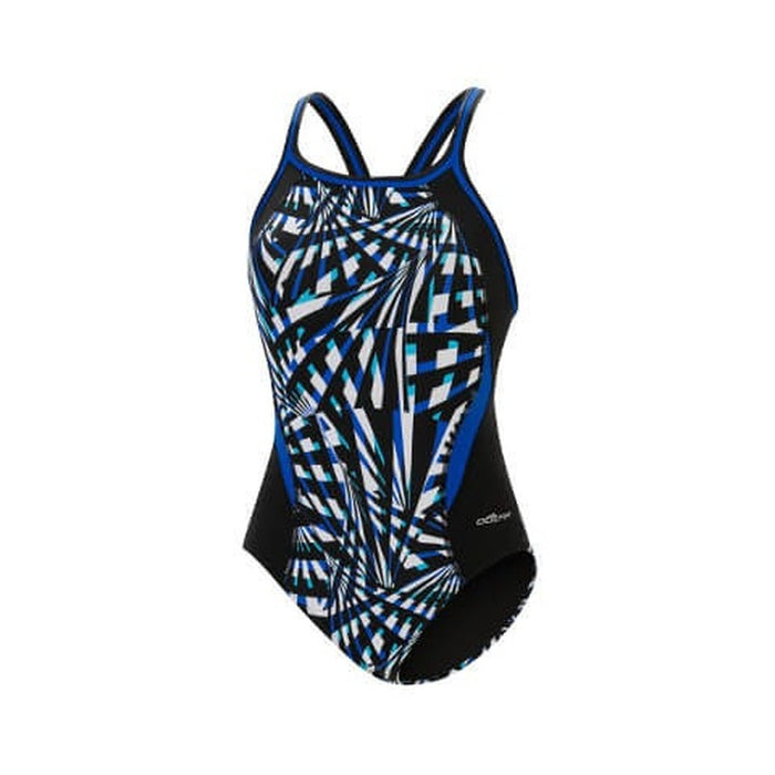Dolfin Reliance Women's Molten Blue DBX Back One Piece Swimsuit