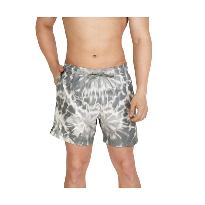 Speedo Men's Standard Swim Trunk Short Length Redondo Comfort Liner Print