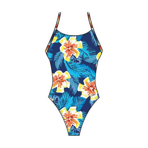Speedo Printed Double Lace Back 1Pc