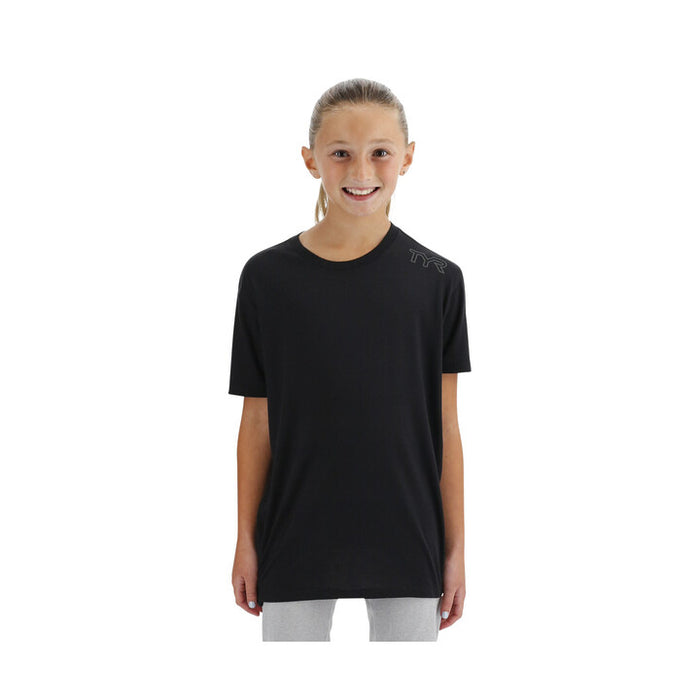 Tyr Youth Unisex Shoulder Logo S/S Tees