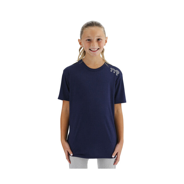 Tyr Youth Unisex Shoulder Logo S/S Tees  Shirts  Tyr