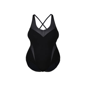 Arena W Isabel Light Cross Back One Piece Plus R  Competition Swimsuits  Arena