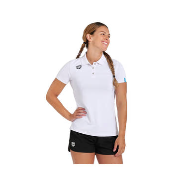 Arena Women Team Poloshirt Solid  Swim T-shirts  Arena