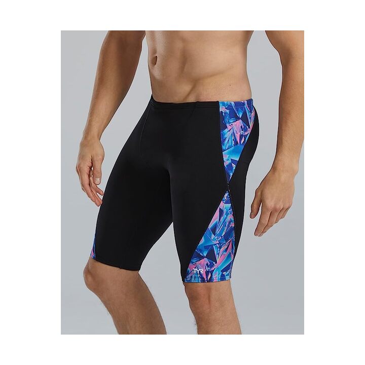 TYR Durafast Elite Men's Blade Splice Jammer Swimsuit  Swim Team Prints  Tyr