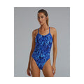Tyr Womens Cutoutfit Cry One Piece Swimsuit  Swim Team Prints  Tyr