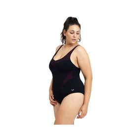 Arena W Isabel Light Cross Back One Piece Plus R  Competition Swimsuits  Arena