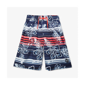 Speedo Boy's Active Recreation Faster Floral Boardshort 17  Boys Swimsuits  Speedo