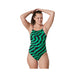Speedo Womens Vortez Maze Crossback Swimsuit