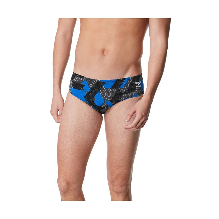 Speedo Men's Ruse Blocks Brief  Swimming Briefs for Men  Speedo