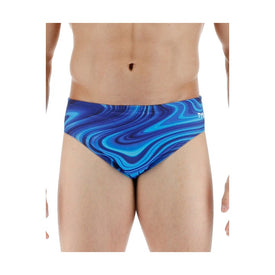 Tyr Mens Allover Racer V Brief  Swimming Briefs for Men  Tyr