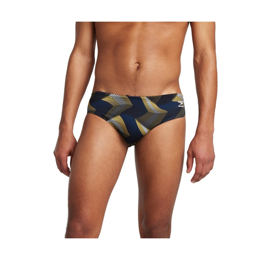 Speedo Men's Colorblock Solar Brief Swimsuit at