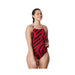 Speedo Womens Vortez Maze Crossback Swimsuit