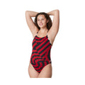 Speedo Women's Vortez Maze Crossback One Piece Swimsuit  One Piece Swimsuits  Speedo